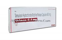 Уримакс капсулы (Тамсулозин 0.4мг) Ципла Фарма для лечения аденомы простаты | Cipla Pharma Urimax Capsules (Tamsulosin 0.4mg)