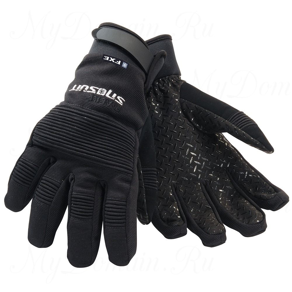 Перчатки Frabill FXE™ Task Glove нескользящие водо/ветрозащитные дышащие кожа черные размер S