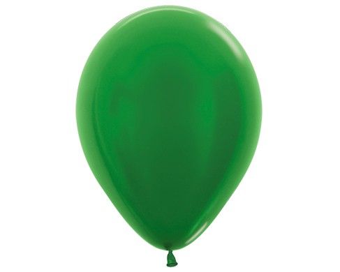 Гелиевый зеленый шар