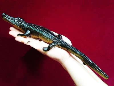 Крокодил заводной (33 см)