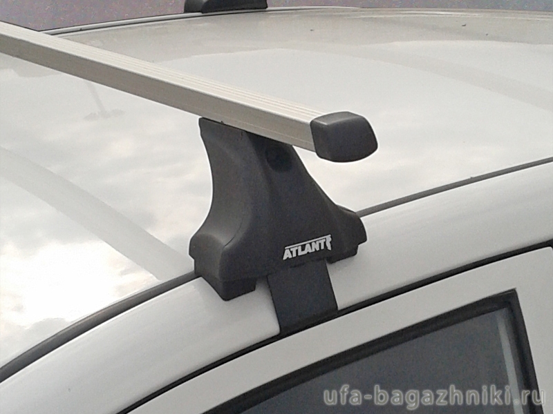 Багажник на крышу Mazda 6 (2013г.-...), Атлант, прямоугольные дуги