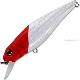Воблер Fishycat Tomcat 67SP-SR X01 (белый/красный) 67мм (6,3г)