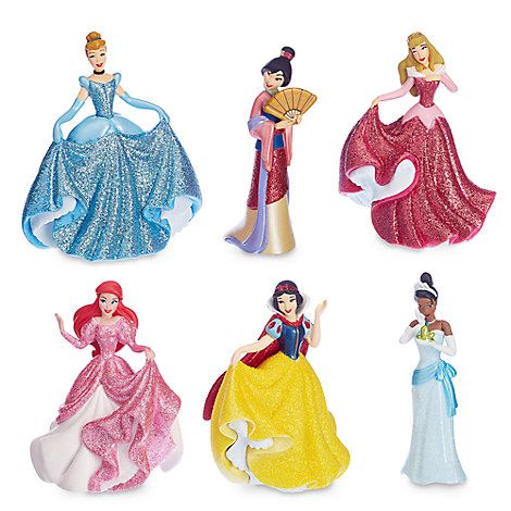 Игровой набор из 6 фигурок Диснеевские принцессы балл Дисней