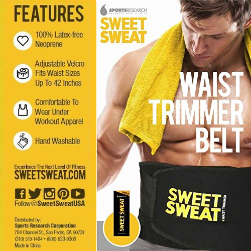 how to use the sweet sweat waist trimmer