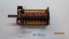 Переключатель для бытовых духовок Hansa, Beko, Amica 870801