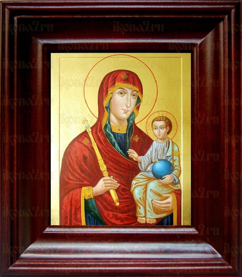 Минская икона Божьей Матери (21х24), простой киот