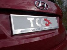 Рамки номерного знака, ТСС, сталь c логотипом