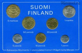 Финляндия годовой набор 1978