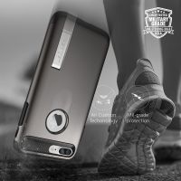 Чехол Spigen Slim Armor для iPhone 8/7 Plus (5.5) темный металлик