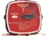Сковорода-гриль со  съемной ручкой 24 см WinneR WR-6165