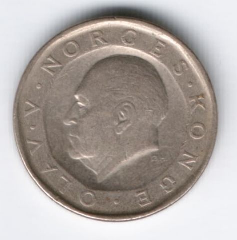 10 крон 1986 г. Норвегия