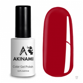 Akinami Color Gel Polish Aurora Red AСG017