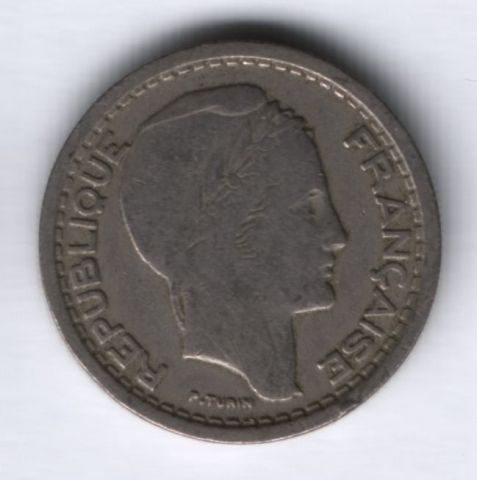 20 франков 1949 г. Алжир, VF