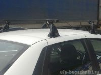 Багажник на крышу на Datsun On-Do, Datsun Mi-Do (Атлант, Россия), стальные дуги