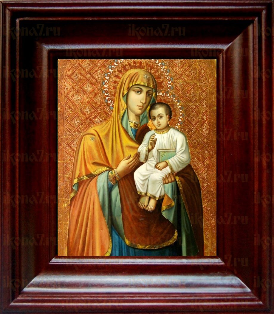 Песчанская икона Божьей Матери (21х24), простой киот