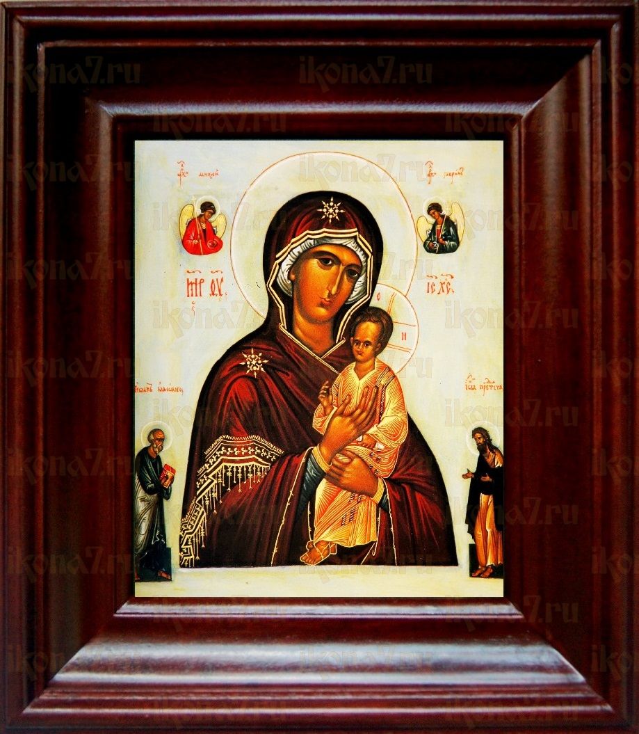 Пименовская икона Божьей Матери (21х24), простой киот