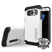 Чехол Spigen Slim Armor для Samsung S7 Edge белый