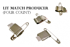 Lit Match Producer Зажигалки для спичек 4 шт на булавках