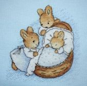 Cross stitch pattern "Little Bunny".