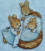 Cross stitch pattern "Little Bunny".