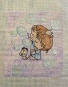 Cross stitch pattern "Soap bubbles".