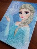 Cross stitch pattern "Elsa".