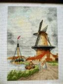 Cross stitch pattern "Windmill".