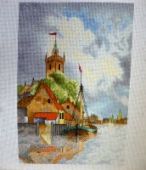 Cross stitch pattern "Dutch harbour".