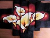 Cross stitch pattern "Calla lilies".