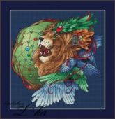 Cross stitch pattern "Lion2".