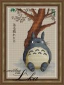 Cross stitch pattern "Totoro".