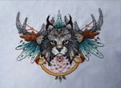Cross stitch pattern "Lynx".