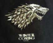 Cross stitch pattern "Winter Is Coming".