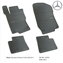 Коврики Mercedes ML (W166) от 2011 в салон резиновые Frogum (Польша) - 4 шт.