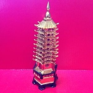 Пагода (15см. Золото)