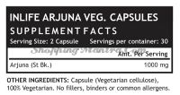 Арджуна экстракт (содержание таннина не менее 25 %, 500мг капсула) Инлайф | INLIFE Arjuna Extract Supplement 500mg