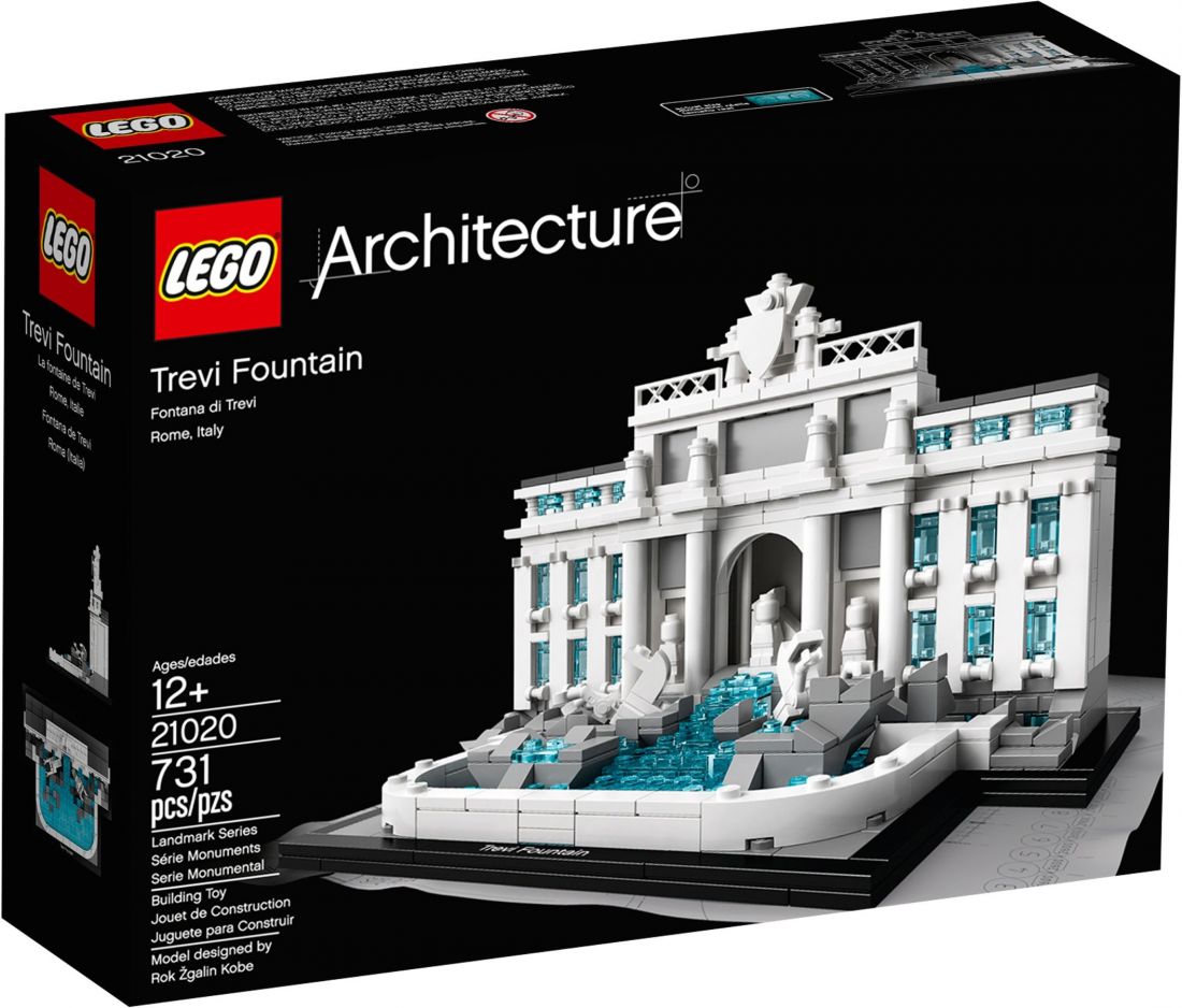 Конструктор ЛЕГО Architecture: Фонтан Треви 21020