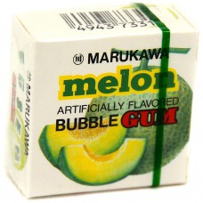 Жевательная резинка Marukawa Melon (Марукава) со вкусом дыни 4 шарика