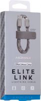 Кабель Momax Elite-Link Lightning (1m) серый