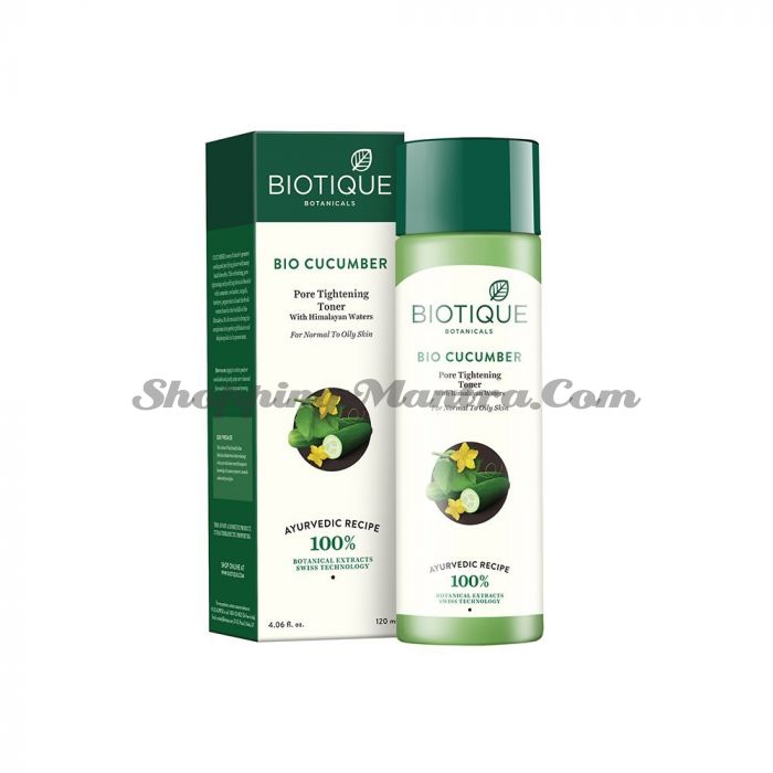 Тоник для лица огуречный Биотик | Biotique Bio Cucumber Pore Tightening Freshener