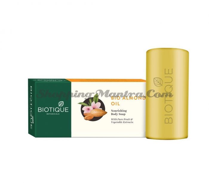 Мыло для тела Биотик Миндальное масло | Biotique Almond Oil Body Soap