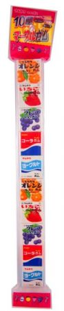 Жевательная резинка Marukawa (Марукава) ассорти из 5 вкусов “палочка” 10 шт.