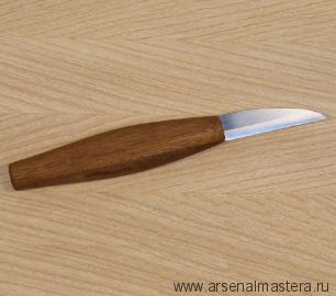 Нож резчицкий для большого удаления материала Богородский 190 мм / 60 мм Петроградъ М00013389