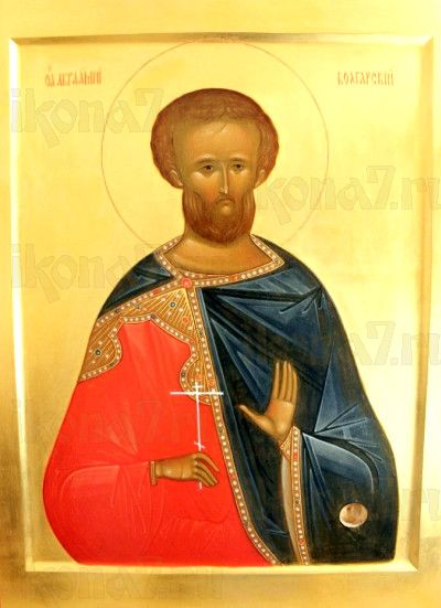 Авраамий Болгарский (рукописная икона)