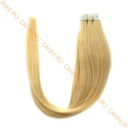 Натуральные волосы на липучках №024 (45 см)
