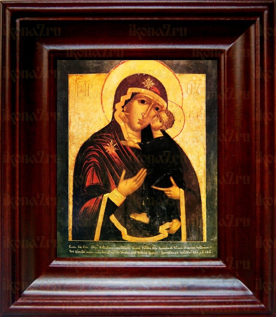 Толгская икона Божьей Матери (21х24), простой киот