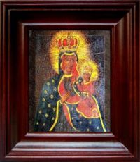 Тывровская икона Божьей Матери (21х24), простой киот