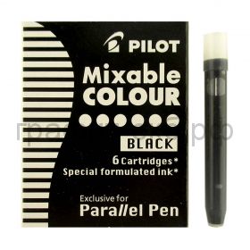 Картридж Pilot для перьевой ручки черный 6шт. IC-P3-S6-В