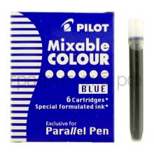 Картридж Pilot для перьевой ручки синий 6шт. IC-P3-S6-L