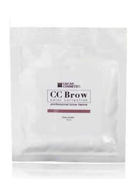 CC Brow Grey Brown Хна СС для бровей в саше серо-коричневая